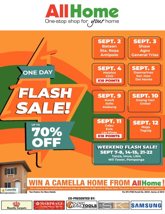 AllHome Flash Sale at AllHome